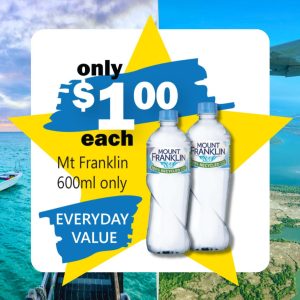 EVERYDAY - Mt. Franklin 600ml Water