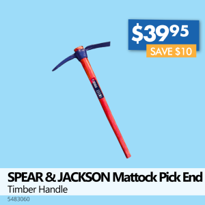 SPEAR & JACKSON Mattock Pick End