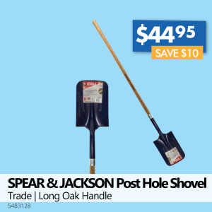 SPEAR & JACKSON Post Hole Shovel