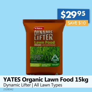 YATES Organic Lawn Food 15kg