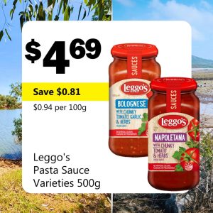 Leggo's Pasta Sauce Varieties 500g