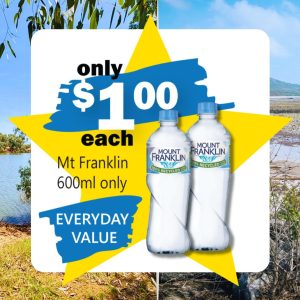 EVERYDAY - Mt. Franklin 600ml Water
