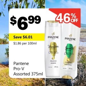 Pantene Pro-V Assorted 375ml
