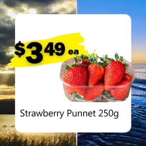 Strawberry Punnet 250g (ea)