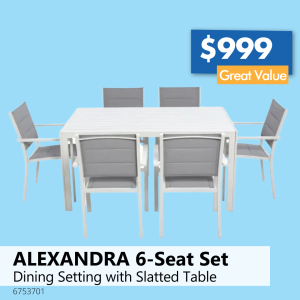 ALEXANDRA 6-Seat Set