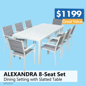 ALEXANDRA 8-Seat Set