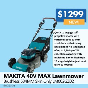MAKITA 40V MAX Lawnmower