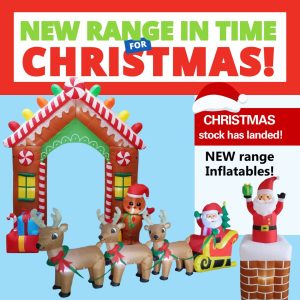 NEW Christmas Inflatables have landed!