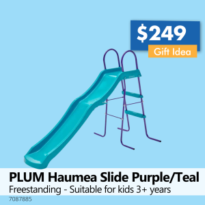 PLUM Haumea Slide Purple/Teal