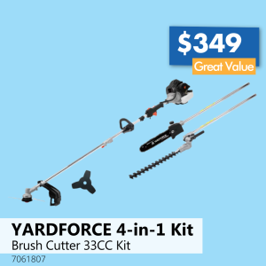 YARDFORCE 4-in-1 Kit