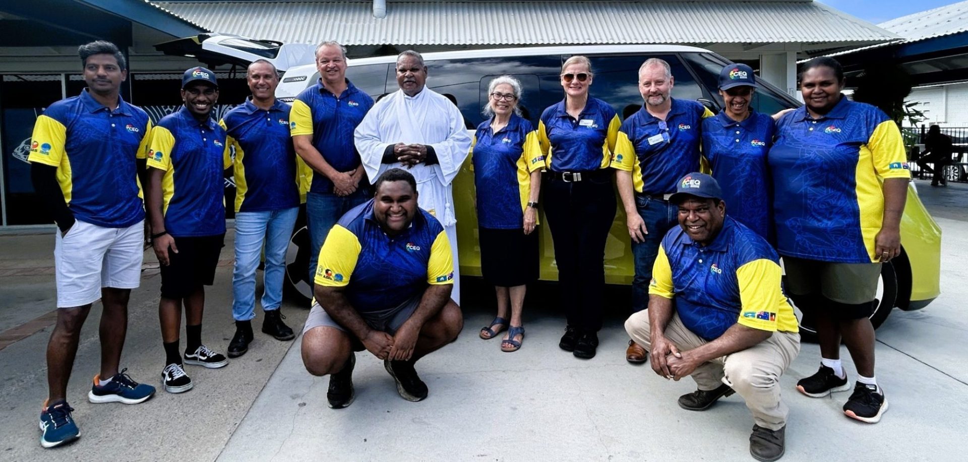 CEQ launches first 100% fully electric vehicle on Waibene (Thursday Island)