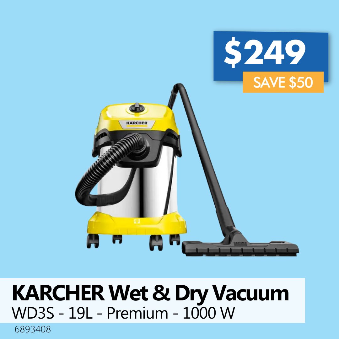 KARCHER Wet & Dry Vacuum (WD3S)