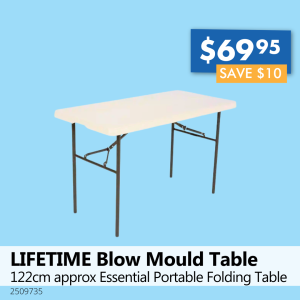 LIFETIME Blow Mould Table (122cm)
