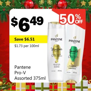 Pantene Pro-V Assorted 375ml