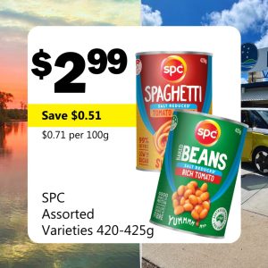 SPC Assorted Varieties 420-425g