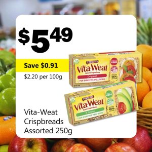 Vita-Weat Crispbreads Assorted 250g