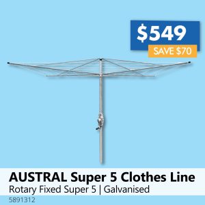 AUSTRAL Super 5 Clothes Line