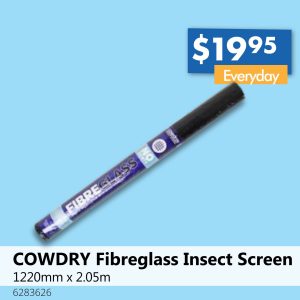 COWDRY Fibreglass Insect Screen -1220mm