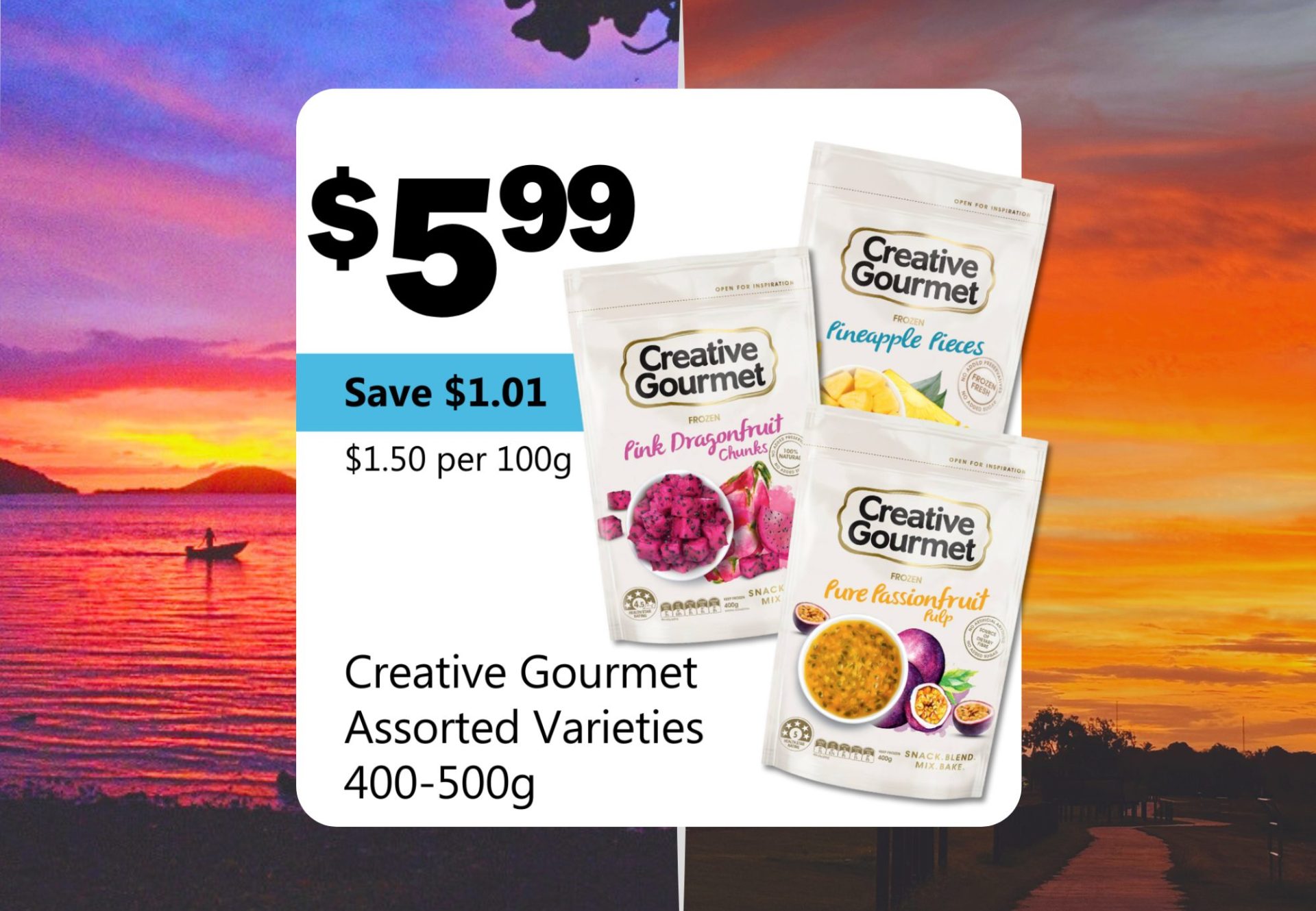 Creative Gourmet Assorted Varieties 400-500g