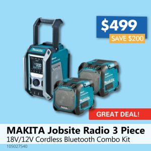 MAKITA Jobsite Radio 3 Piece