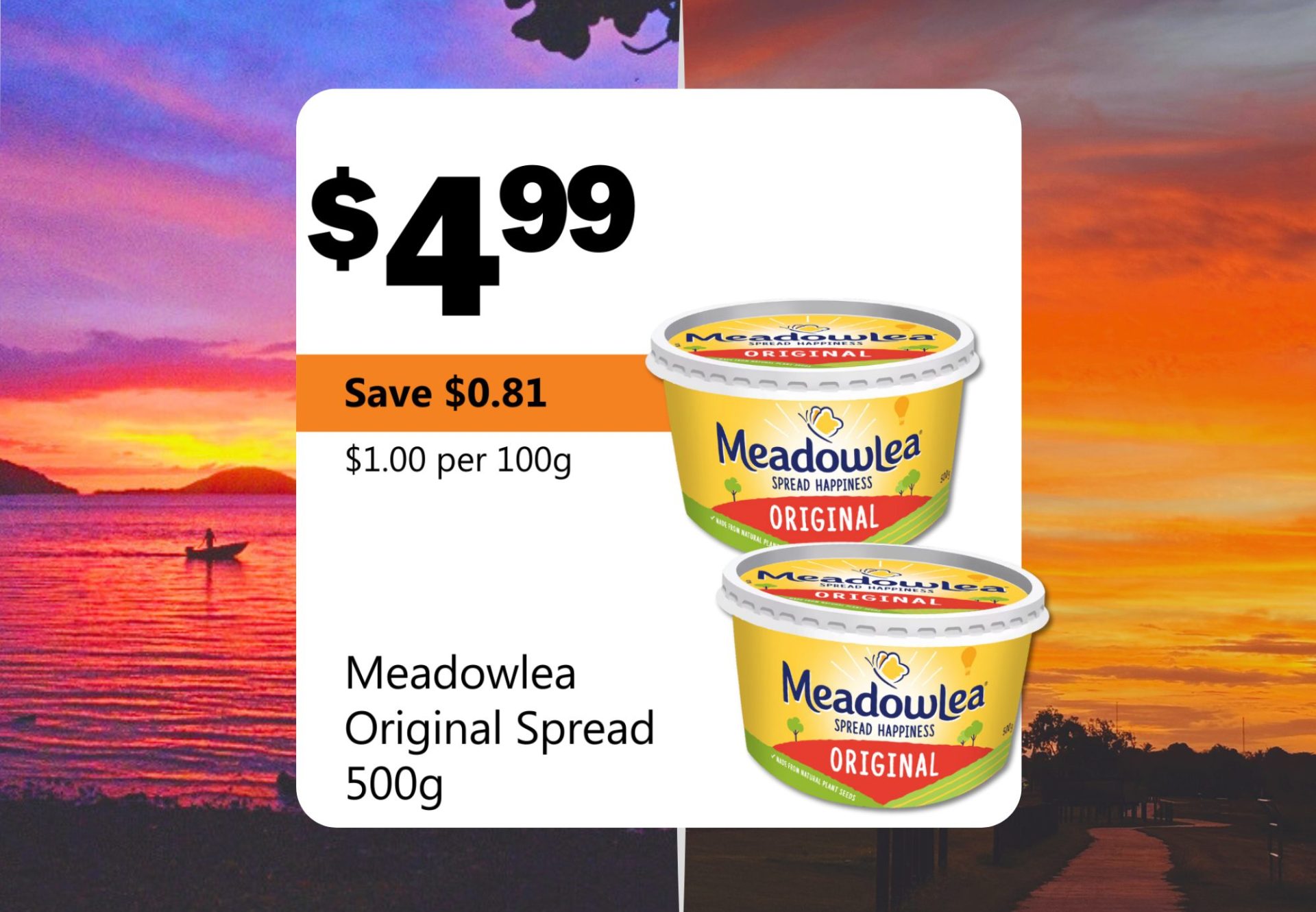 Meadowlea Original Spread 500g