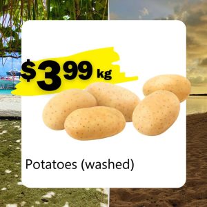 Potatoes (washed) (Kg)