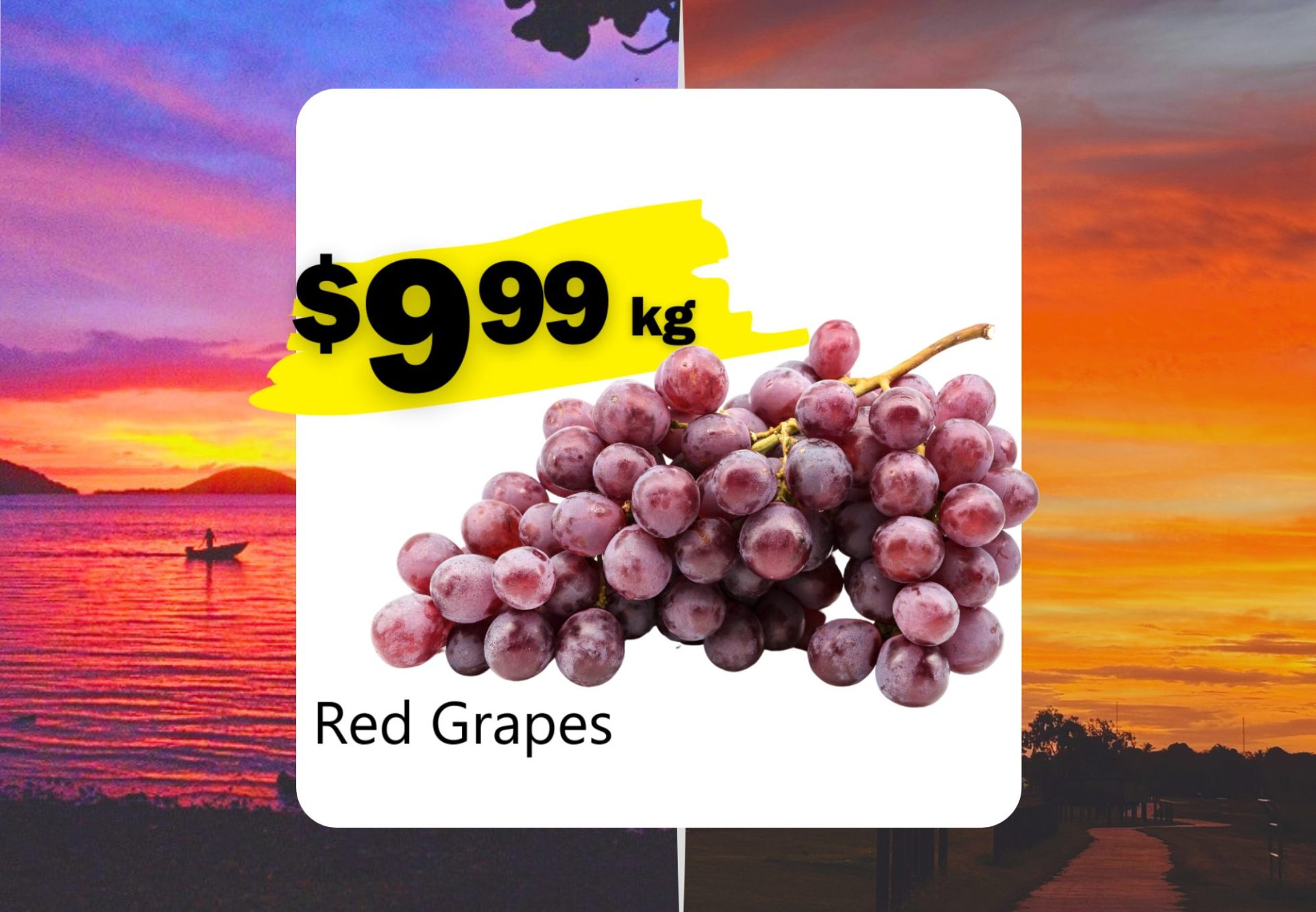 Red Grapes (Kg)