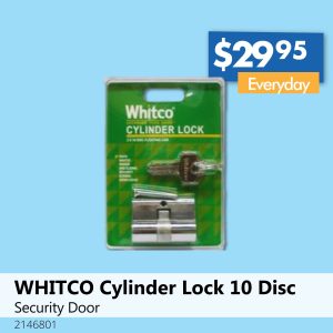 WHITCO Cylinder Lock 10 Disc