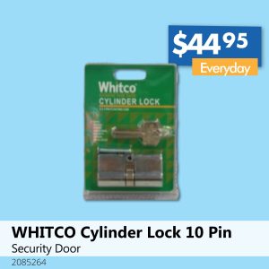 WHITCO Cylinder Lock 10 Pin