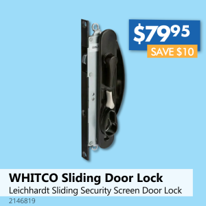 WHITCO Sliding Door Lock Leichhardt