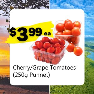 Cherry/Grape Tomatoes (250g Punnet) (Ea)