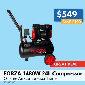 FORZA 1480W 24L Compressor