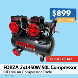 FORZA 2x1450W 50L Compressor
