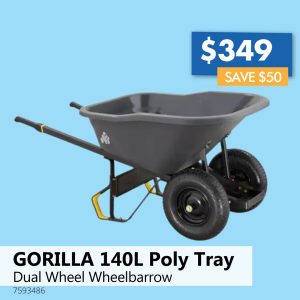 GORILLA 140L Poly Tray