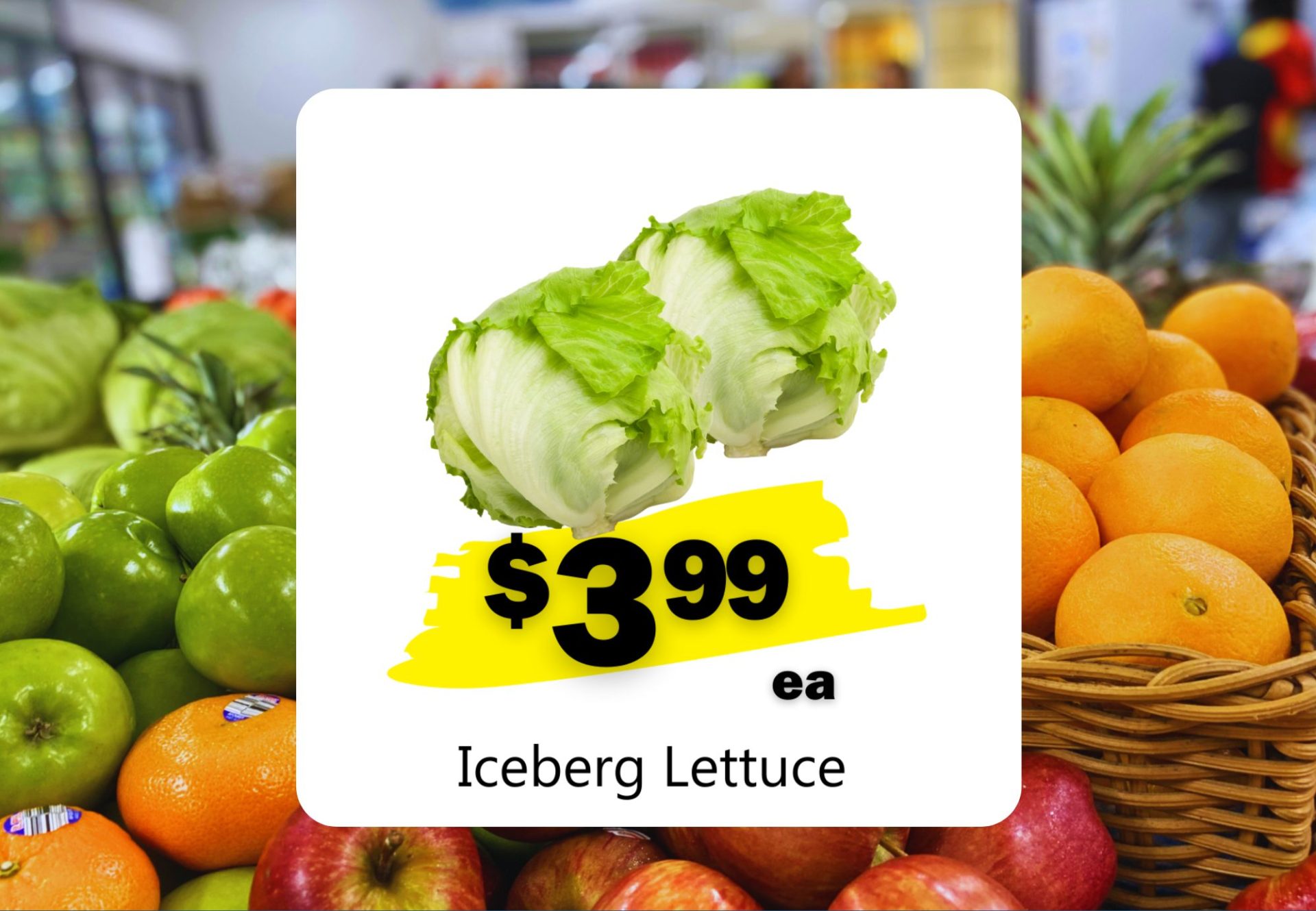 Iceberg Lettuce  (ea)