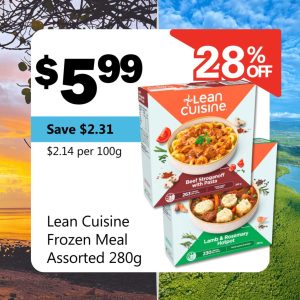 Lean Cuisine Frozen Meal Assorted 280g