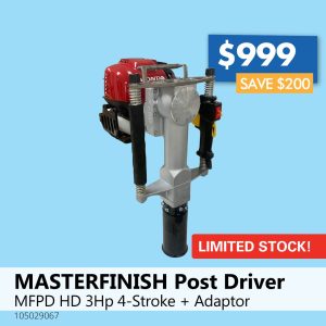 MASTERFINISH Post Driver