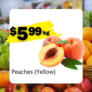 Peaches (Yellow) (Kg)