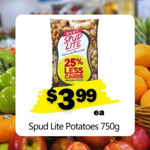Spud Lite Potatoes 750g (ea)