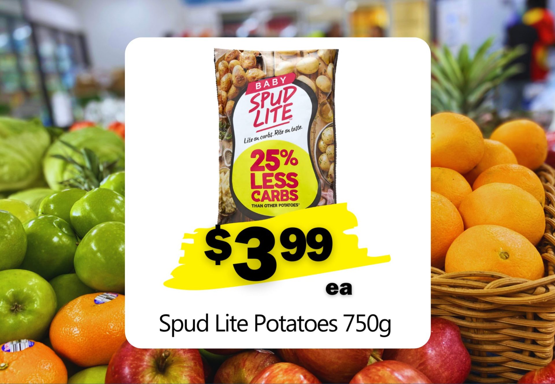 Spud Lite Potatoes 750g (ea)