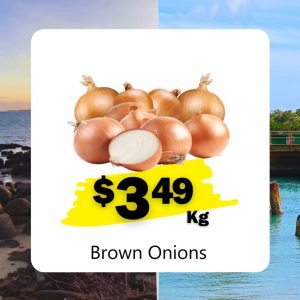 Brown Onions (Kg)