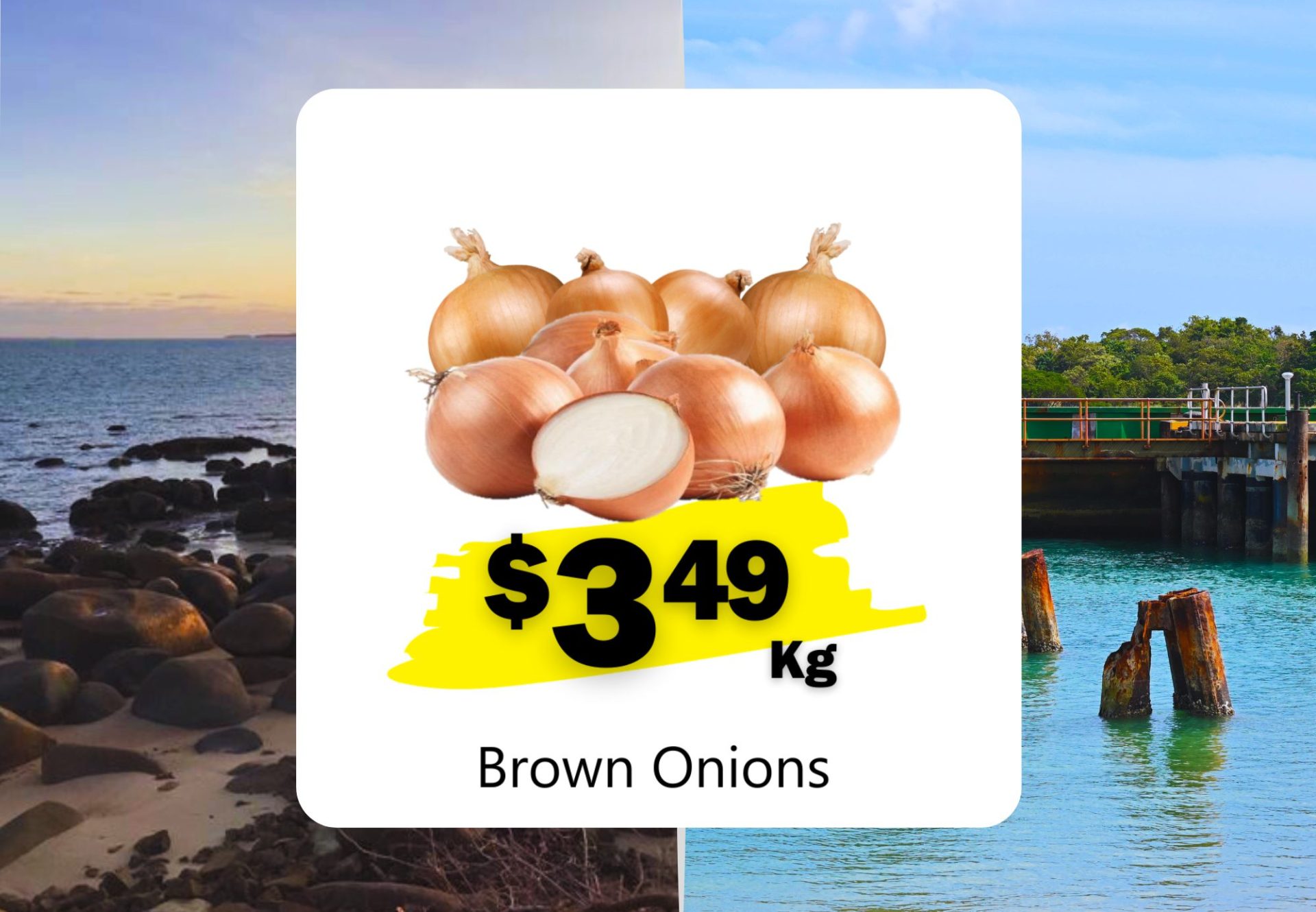 Brown Onions (Kg)
