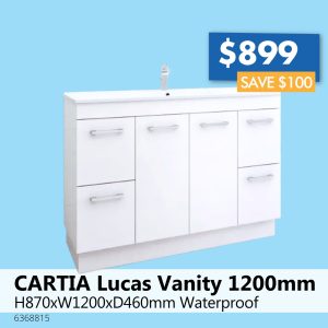 CARTIA Lucas Vanity 1200mm