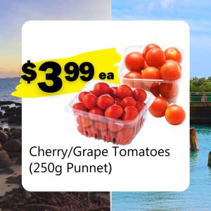 Cherry/Grape Tomatoes (250g Punnet) (ea)