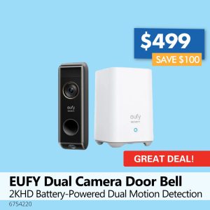 EUFY Dual Camera Door Bell
