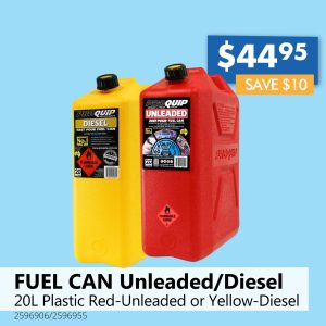 FUEL CAN Unleaded/Diesel (20L)