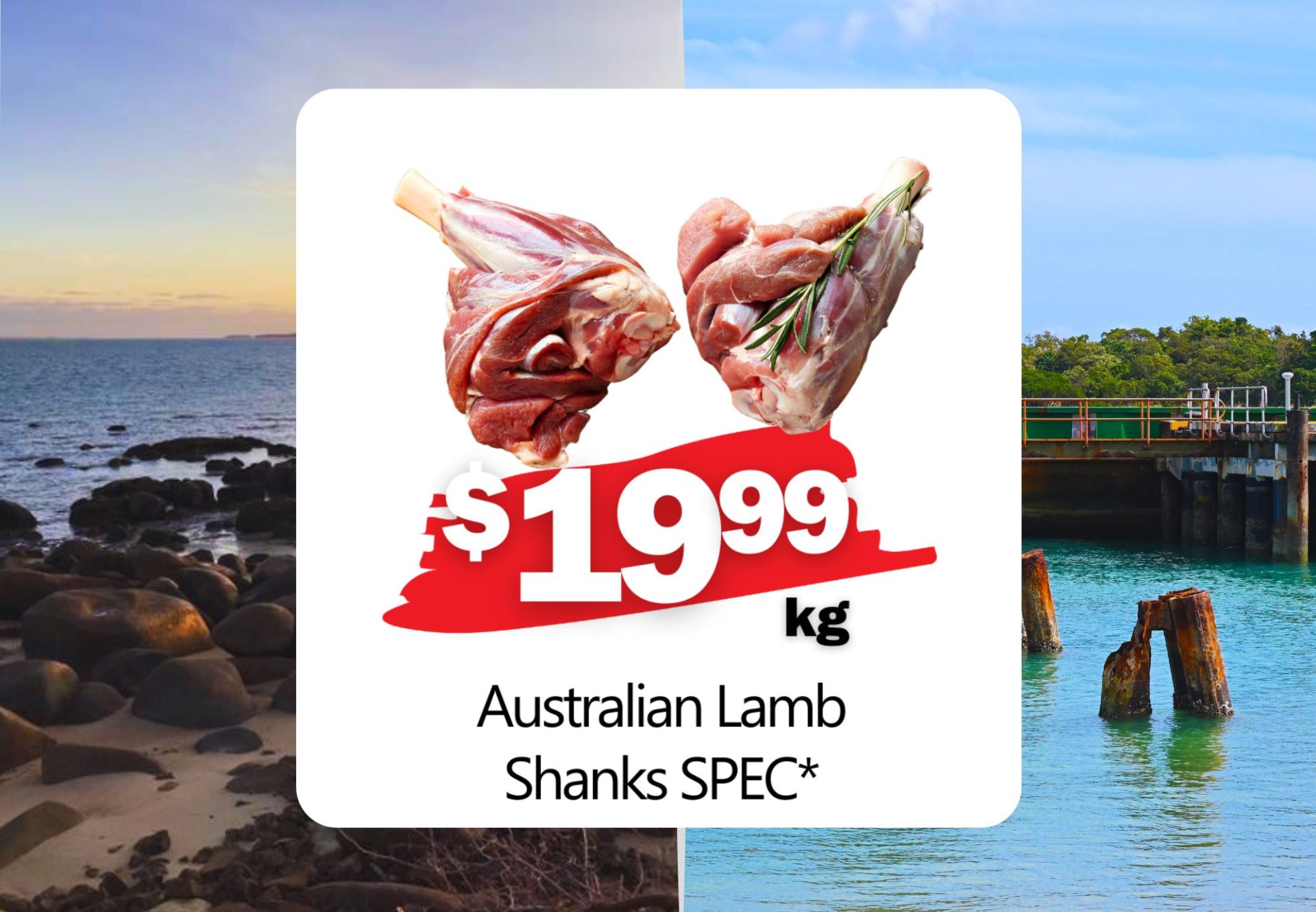Australian Lamb Shanks SPEC* (Kg)