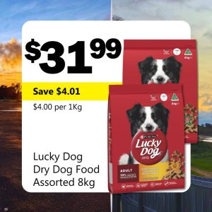 Lucky Dog Dry Dog Food Assorted 8kg