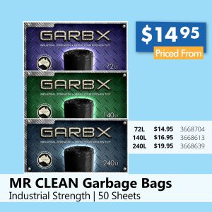 MR CLEAN Garbage Bags (from)