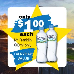 EVERYDAY - Mt. Franklin 600ml Water